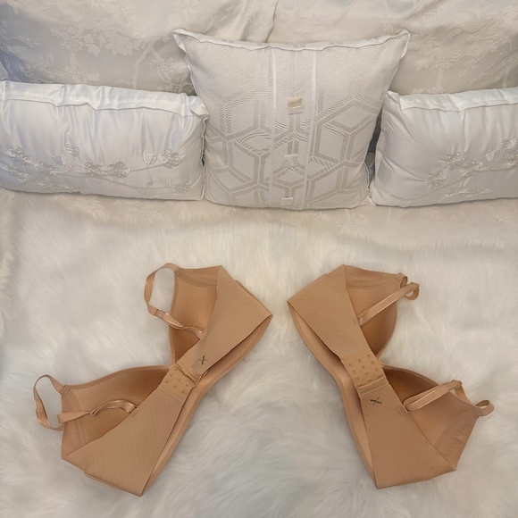 Knix x2 WingWoman Contour Bras In Warm Sand/Bundle - Picture 4 of 12